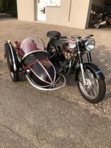 Horex regina 400 mit steib S350 - GESPANN STEIB