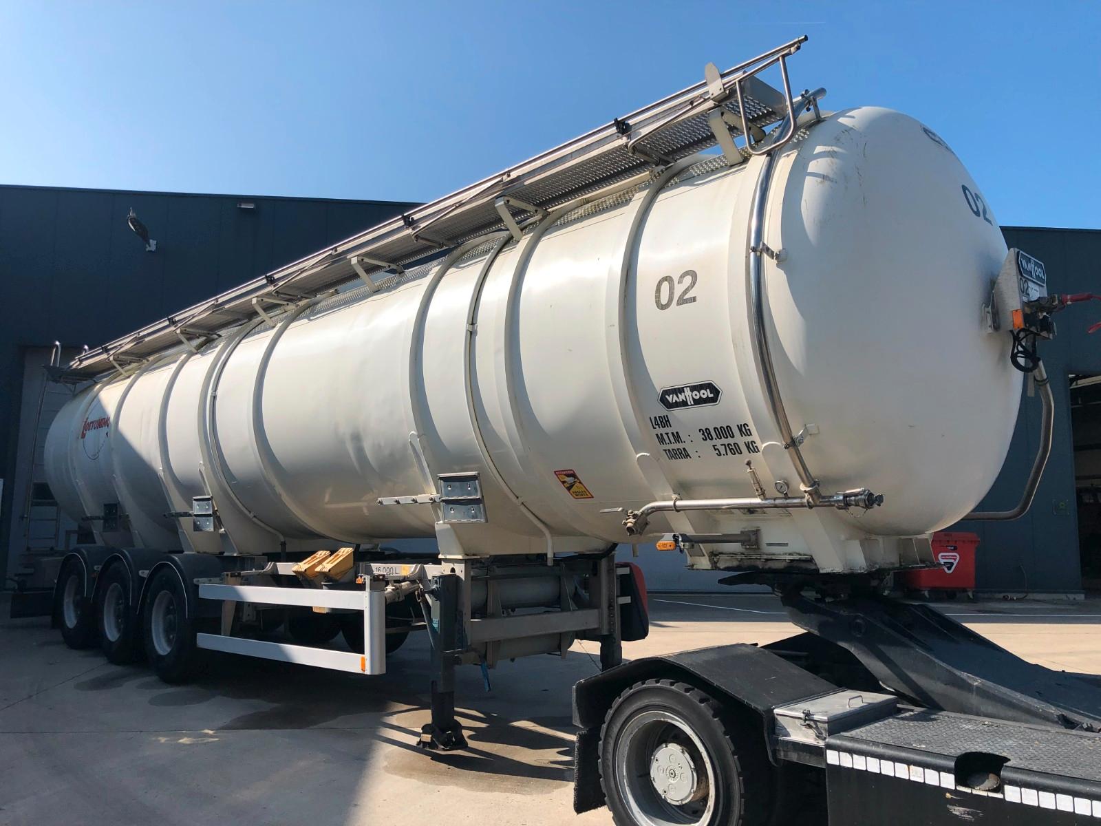 Vanhool Chemie tank, 3 kammer, 3x16000 LTR