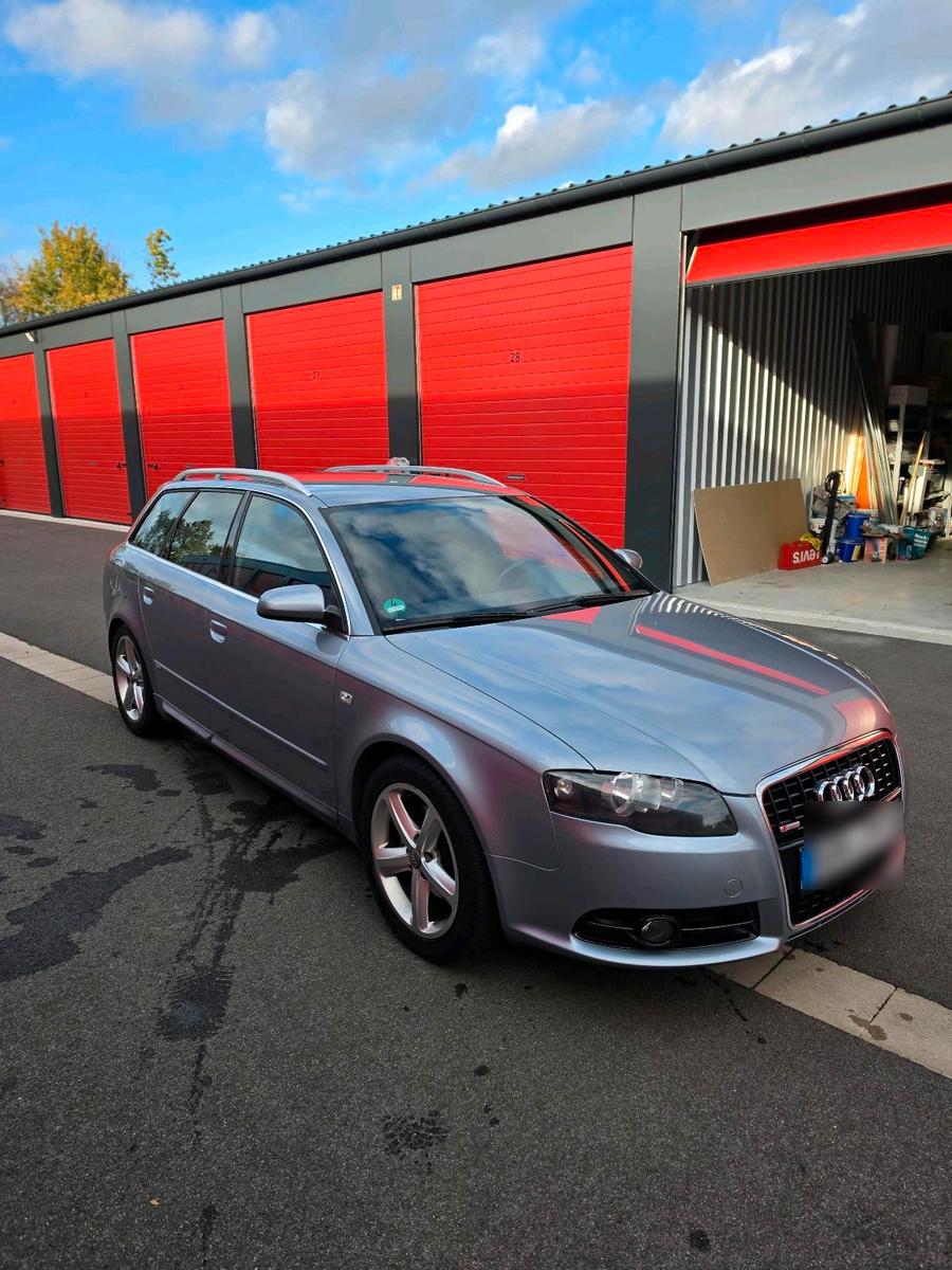 Audi A4 2007 — rear view