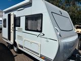 Bürstner Premio 430 TS Mover Markise Sat TV Bad/WC 100kmh - Wohnwagen 100
