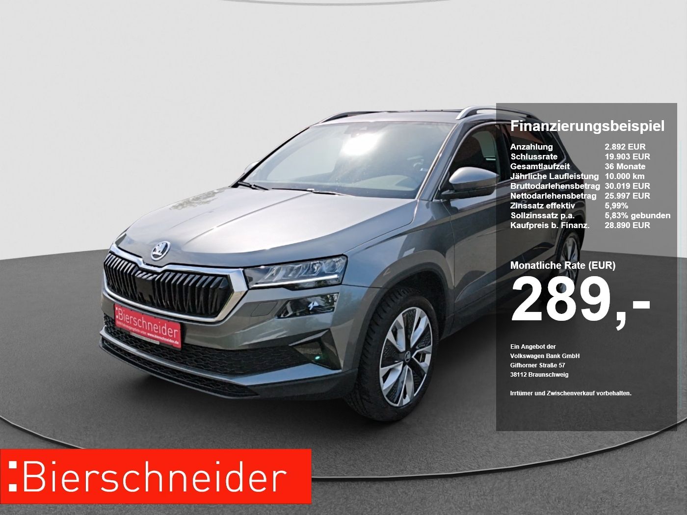Skoda Karoq 1.5 TSI DSG Tour ACC SITZH LED PDC SMART L