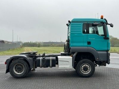 Fahrzeugabbildung MAN TGS 18.430 SZM 4x4 Blatt/Luft Kipphydraulik
