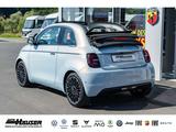 Fiat 500e Cabrio La Prima 42 kWh NAVI TEMPOMAT LED AP - mit Elektro-Antrieb: Blau, Cabrio