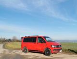 Volkswagen T6 2.0 TDI Wohnmobilzulassung AHK  - rote Volkswagen T6 Multivan