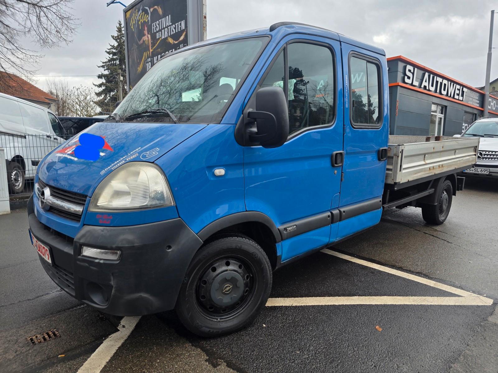 Opel Movano 2.5 DCI Doka -AHK