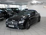 Mercedes-Benz E 300 CABRIO AMG DISTR HUD AHK MEMORY TOTW LEDER - mit Benzin-Antrieb: Schwarz, Cabrio