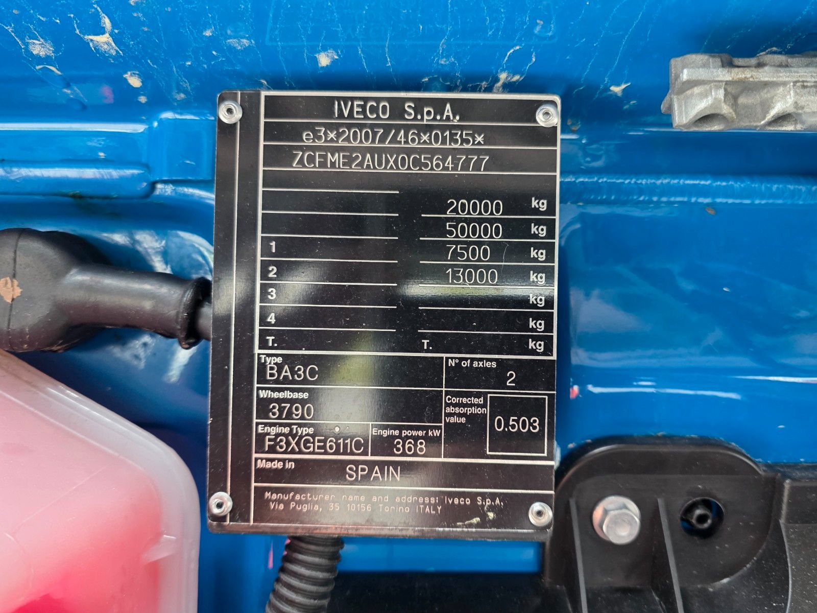 Fahrzeugabbildung Iveco S-Way AS440S50T/P LED Standklima 2 Stück