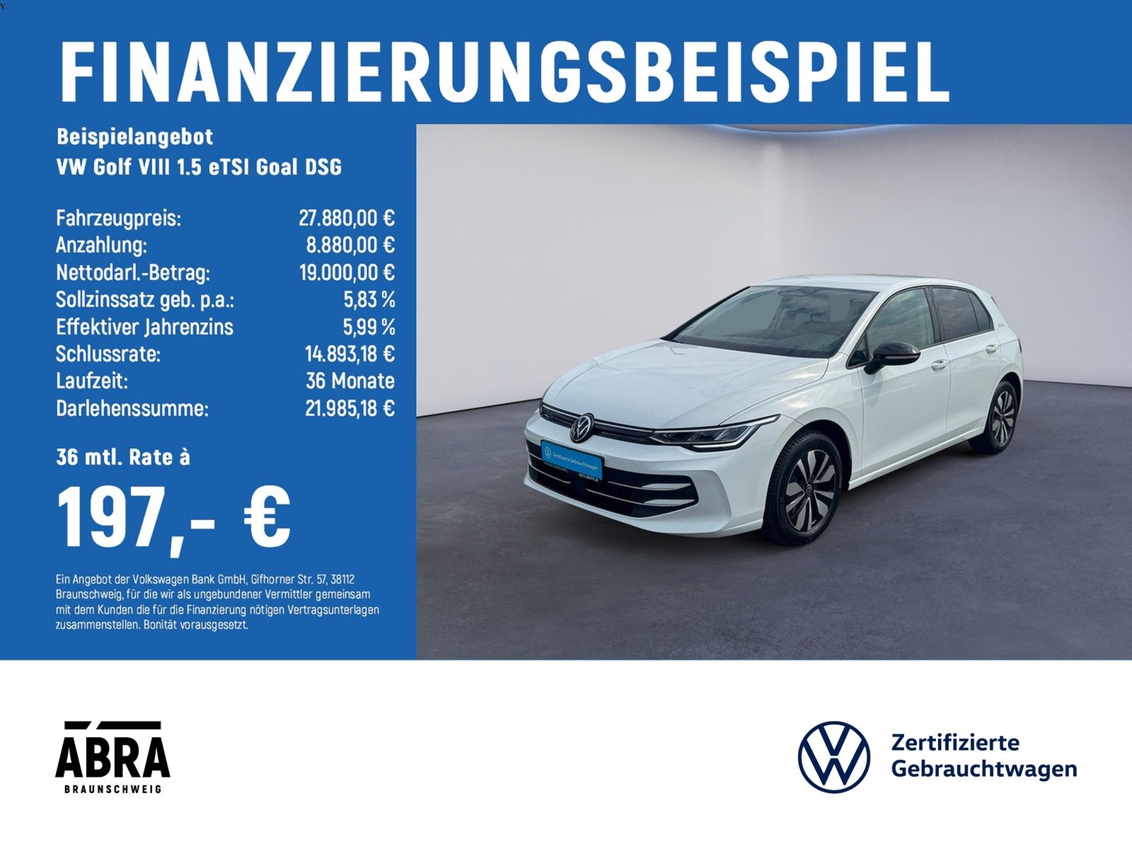 Volkswagen Golf VIII 1.5 eTSI Goal DSG LED NAV CAM ACC foto 1