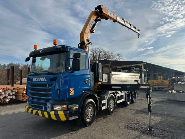 Scania G480 8x4 Effer 255 3-seiten kipper