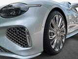 Bentley New Continental GTC V8 Hybrid Mulliner - silberne Bentley Continental GTC