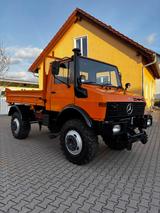 Unimog U 1550 L 427 Lang Allrad Kipper AHK - Unimog 427