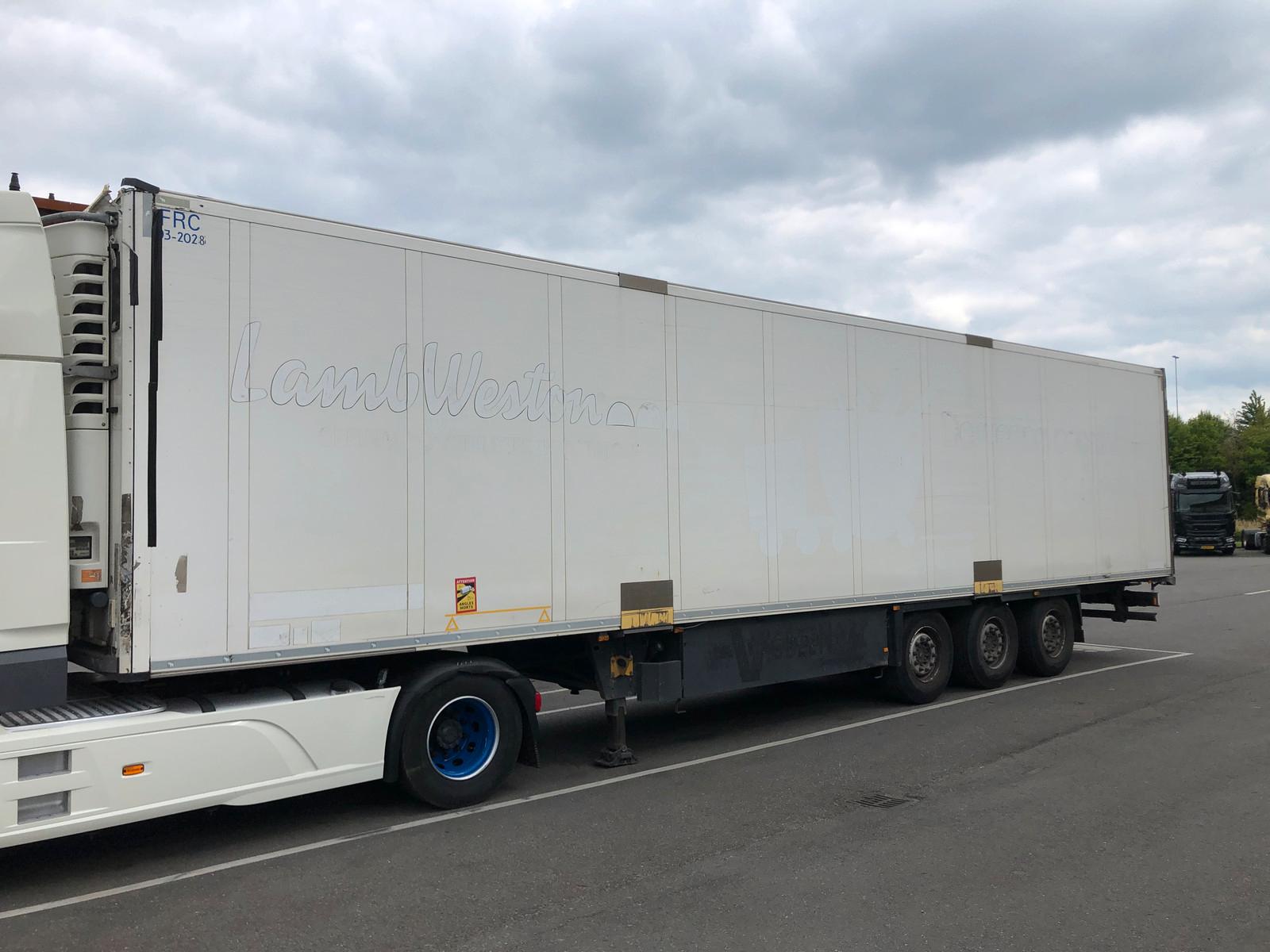 Schmitz Cargobull Kuhlauflieger mit Schmitz aggregat