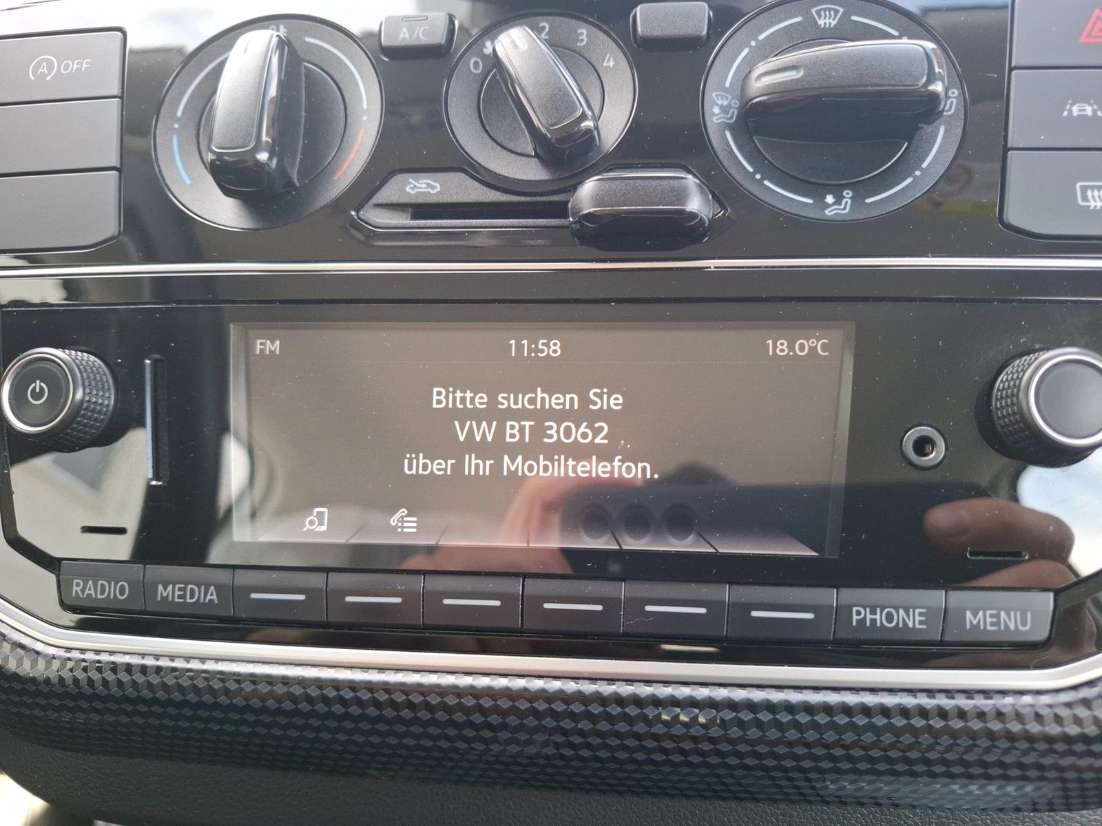 Fahrzeugabbildung Volkswagen up! 1.0 Klima DAB GRA RFK
