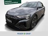 Audi Q8 e-tron 55 qu. 2x S line AHK Leder Matrix Pano - Audi Q8 e-tron mit Panoramadach