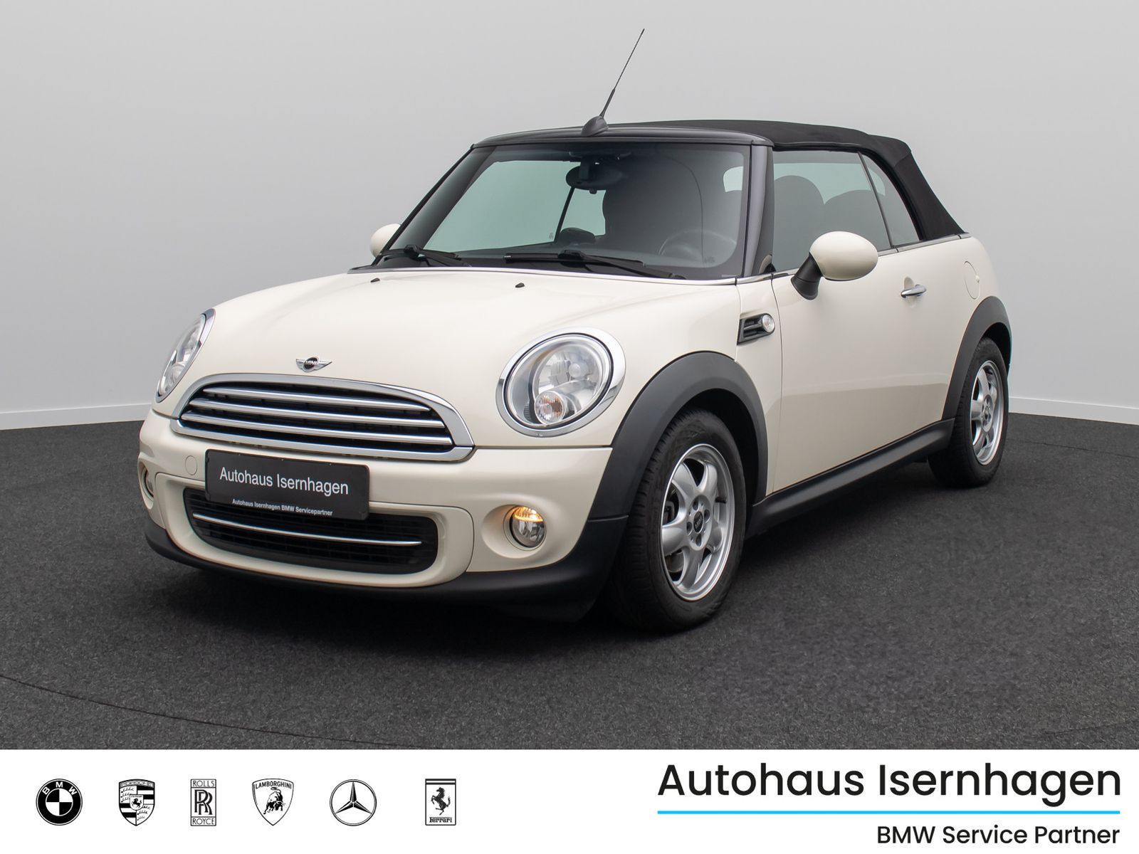 Fahrzeugabbildung MINI Cooper Cabrio PDC Lederlenkrad Sitzhzng MP3 LM