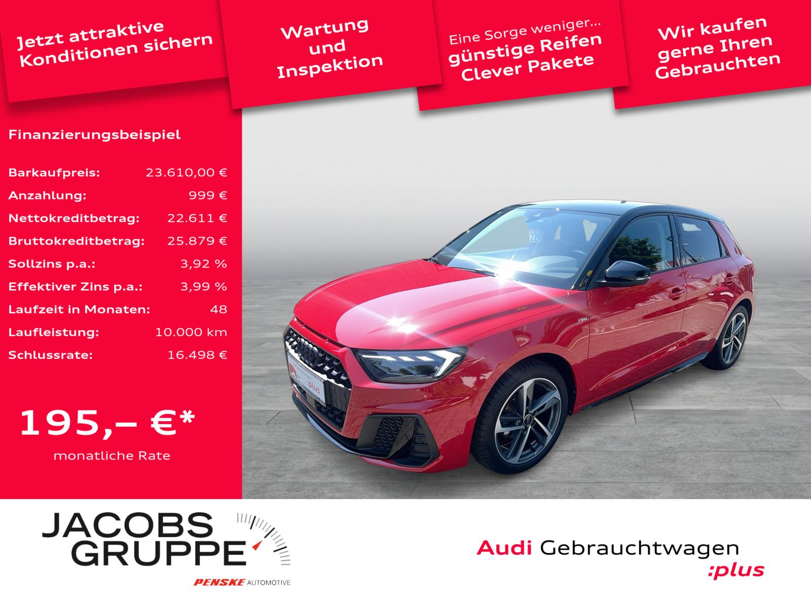 Audi A1 Sportback 25TFSI 2xS line Edition/Black+/ACC/