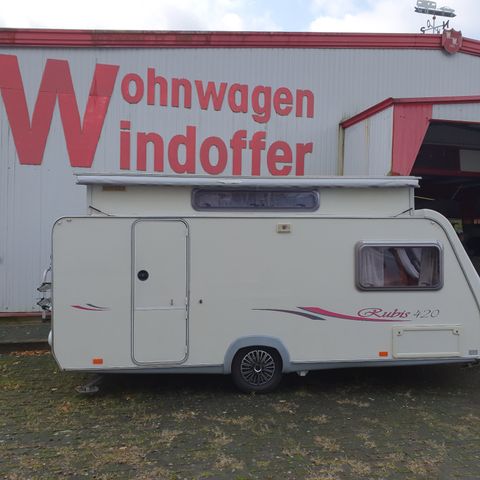 Rapido Trigano Rubis 420 neuwertiger Mover Hubdach 1.Hd