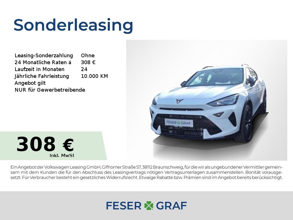 Cupra Formentor VZ 2.0 TSI Black Edition 4D DSG AHK