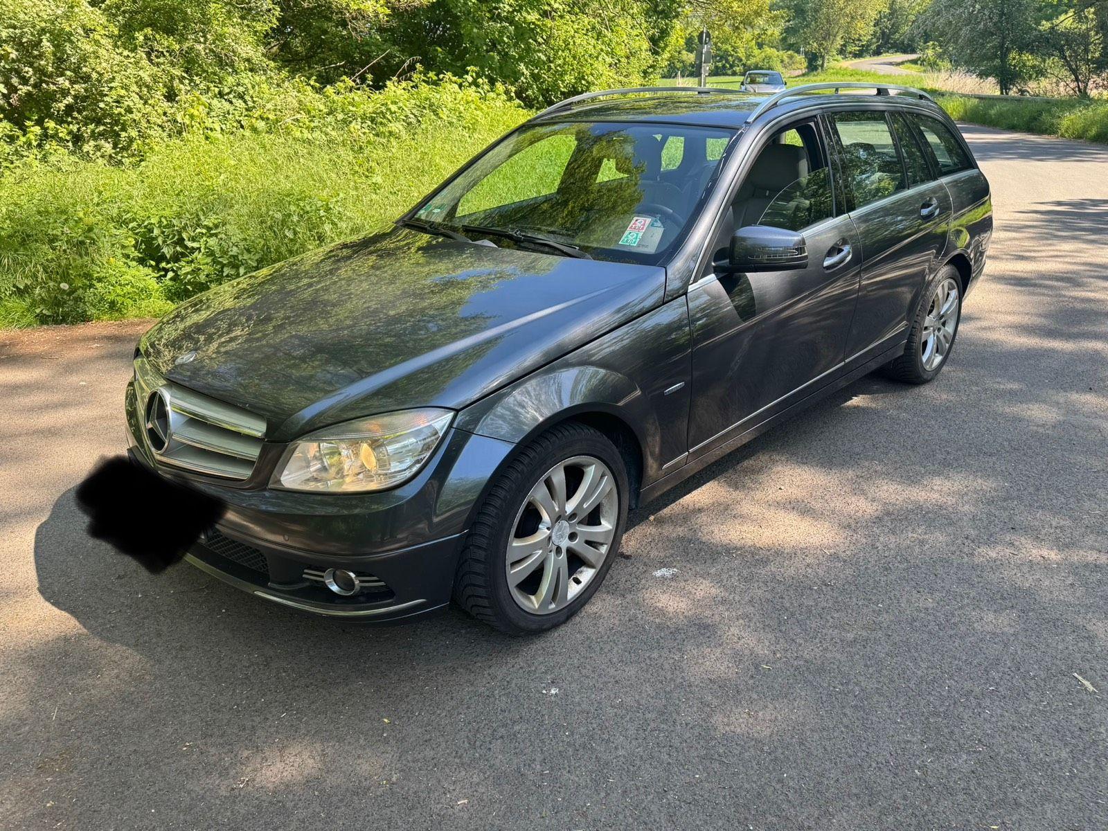 Mercedes-Benz C220 2010 — rear view