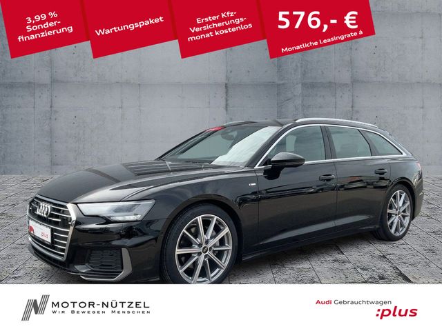 Audi A6 Avant 45 TFSI QU 2xS-LINE LED+NAV+ACC+AHK+20"