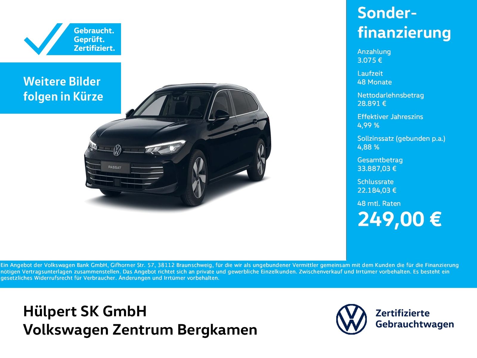 Volkswagen Passat Variant 1.5 eTSI BUSINESS AHK 360°CAM ACC foto 1