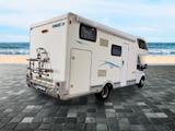 Chausson Flash 07/Festbett/Garage/Klima/Solar/Markise - Wohnwagen mit Seitensitzgruppe