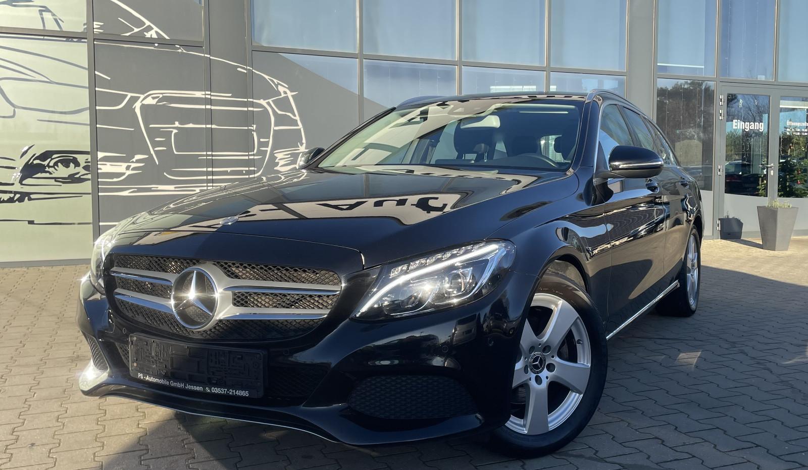 Mercedes-Benz C 200 T-Modell*Navi*LED*Teilleder*AHK