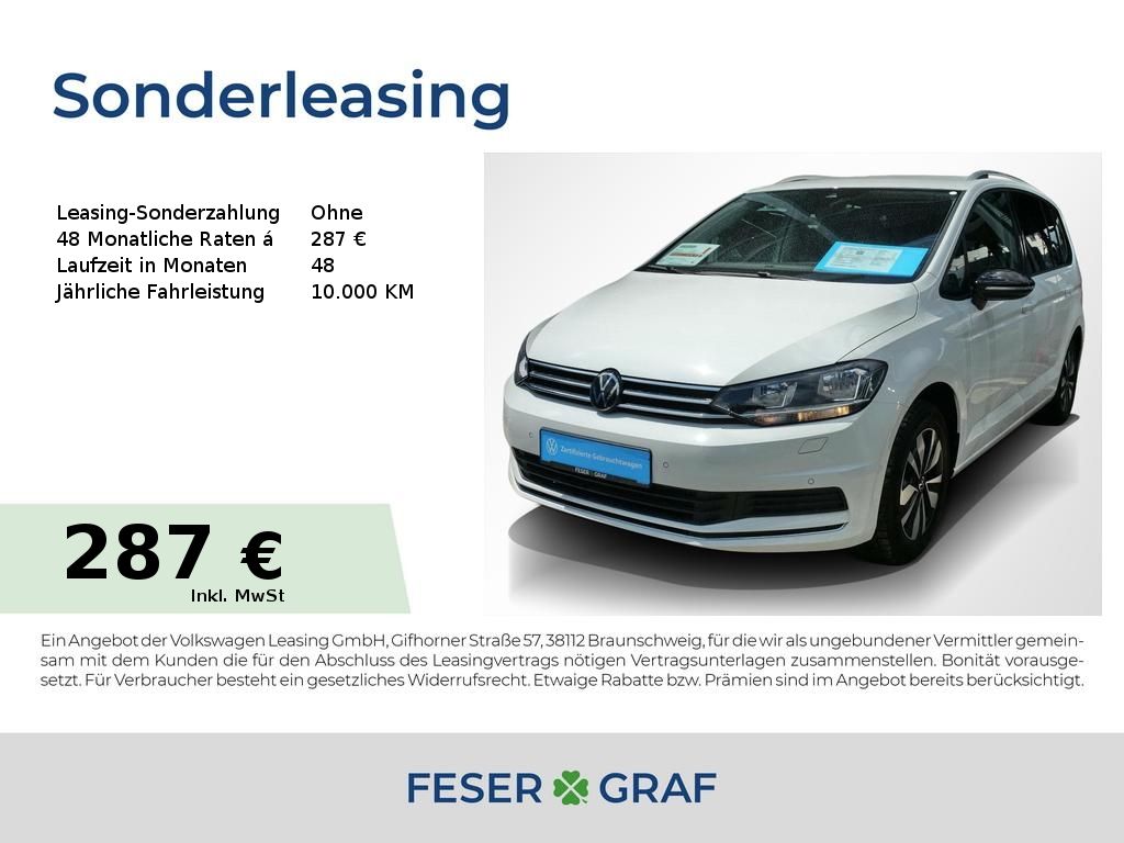 Volkswagen Touran 1.5 TSI Goal 7-Sitze ACC Navi RüKa Sitzh.