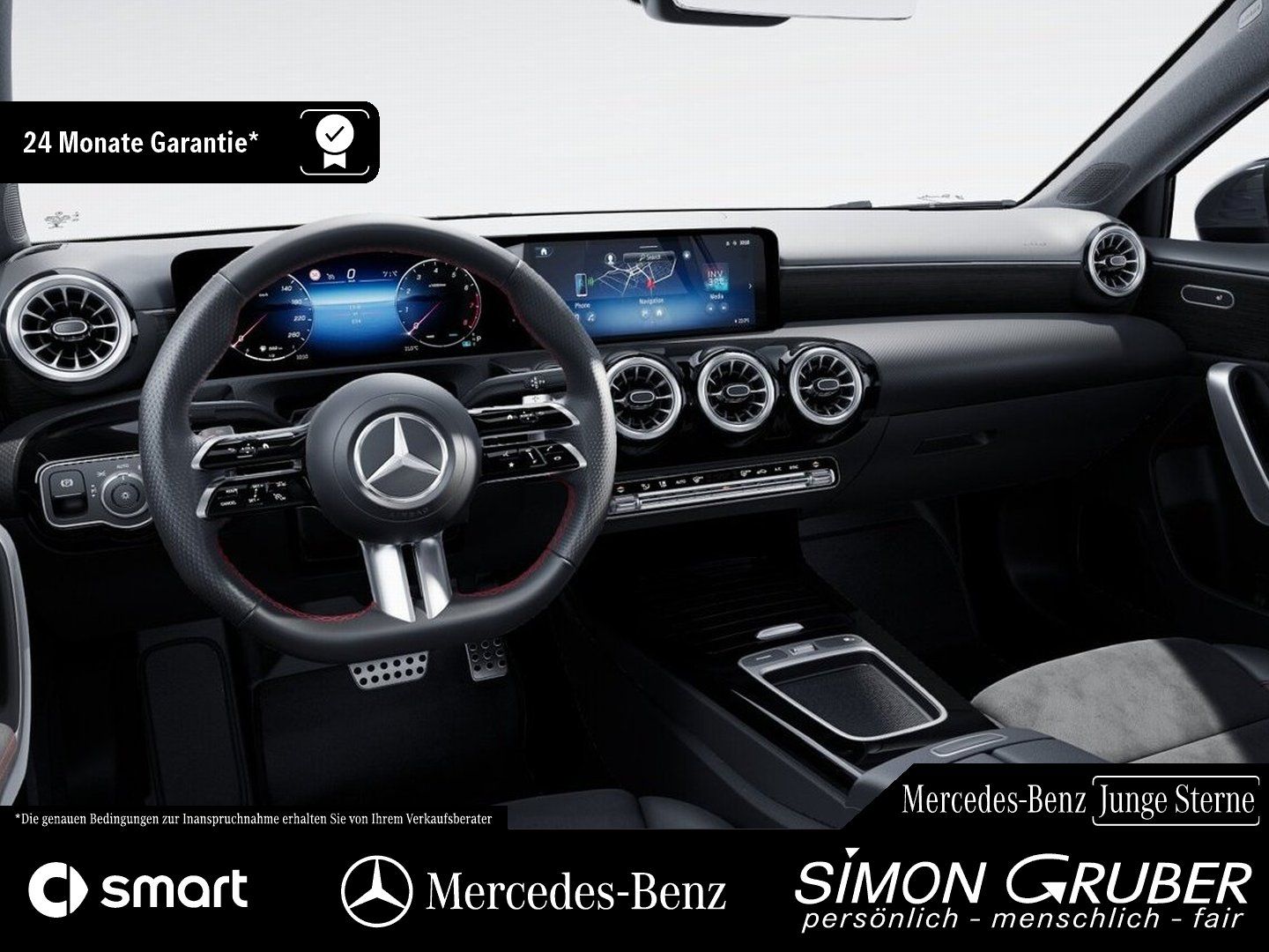 Fahrzeugabbildung Mercedes-Benz A 200 Limousine AMG Night Sound Ambi 360 MBeam