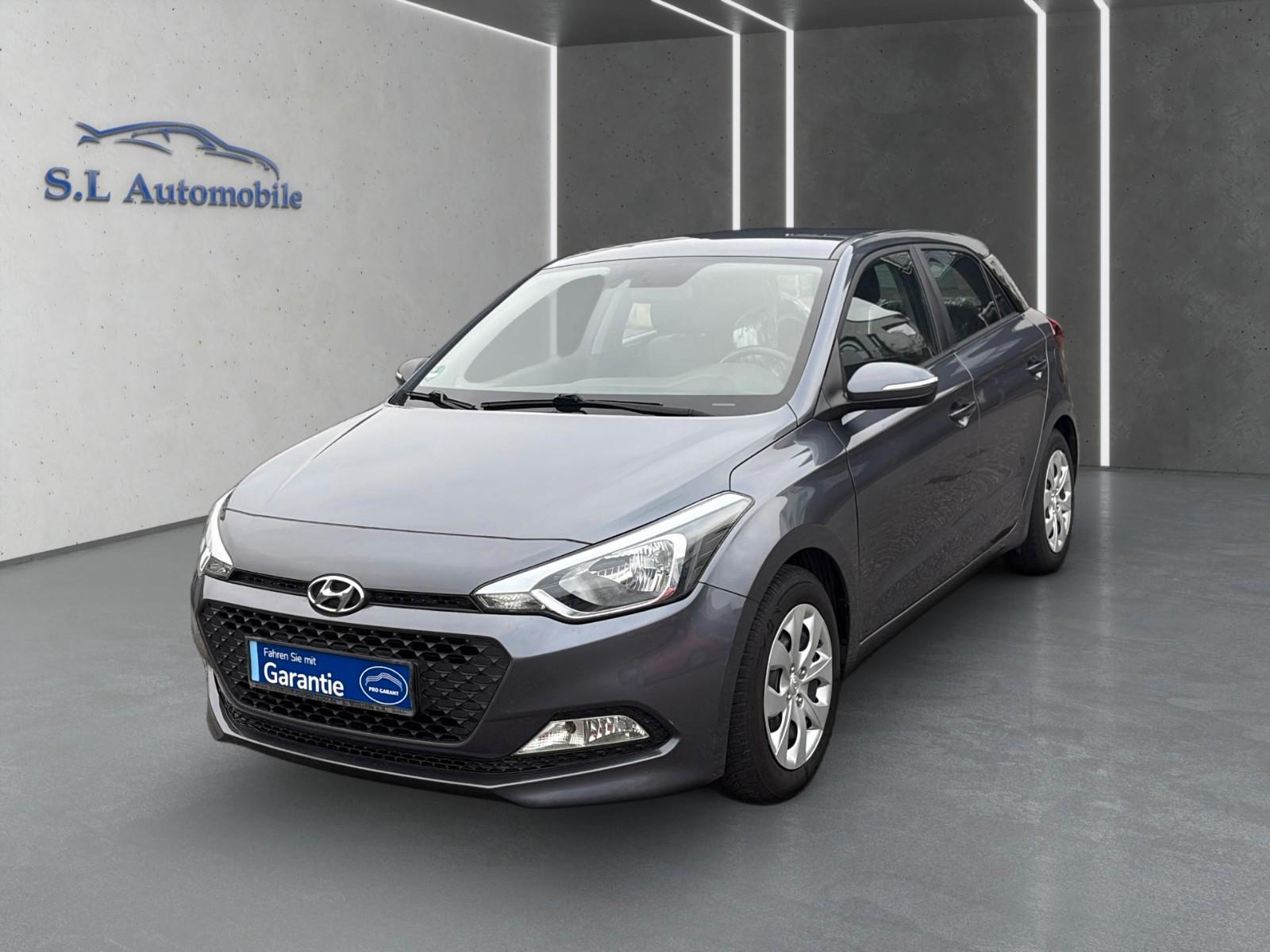 Hyundai i20 blue Trend Wagen Nr 007