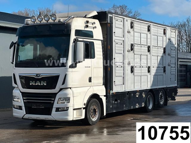 MAN TGX 26.500 6x2 3.Stock FINKL Viehtransporter