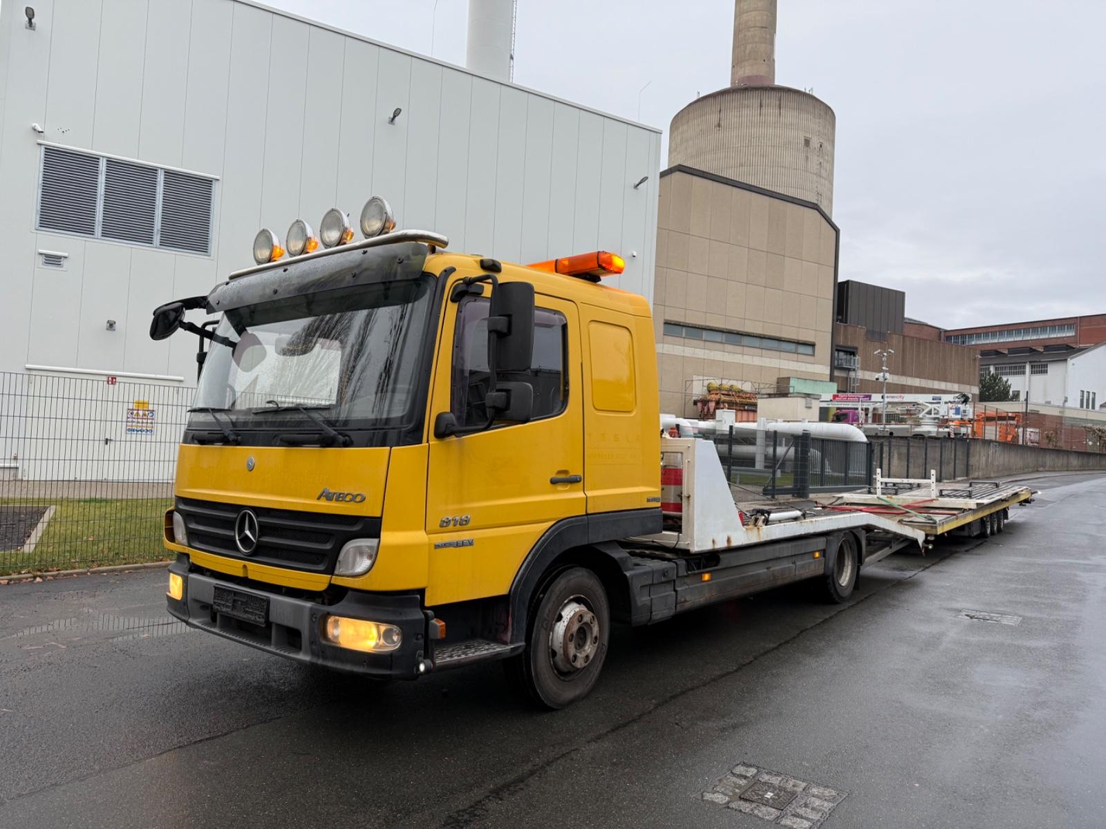 Mercedes-Benz Atego 818 Standheizung 4 Fahrzeuge  Klima,