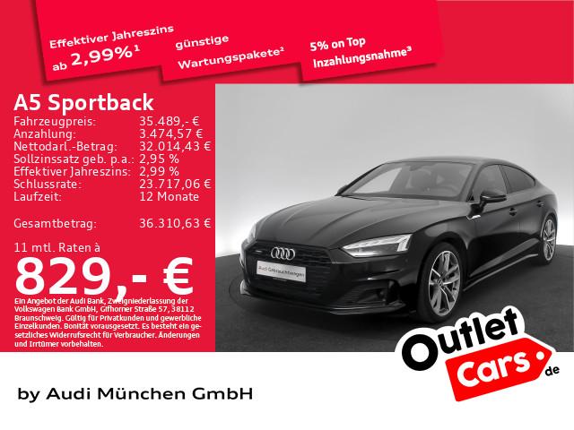 Audi A5 Sportback 40 TFSI qu. S tronic advanced S lin