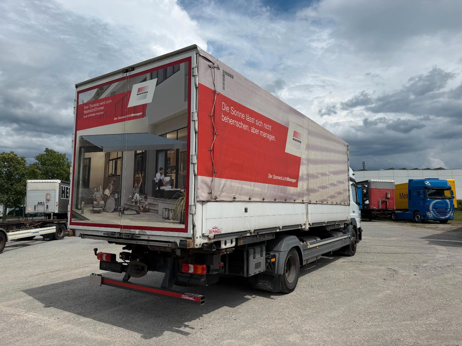 Mercedes-Benz Atego 1530. Fernverkehr, BDF mit Wechselbrücke