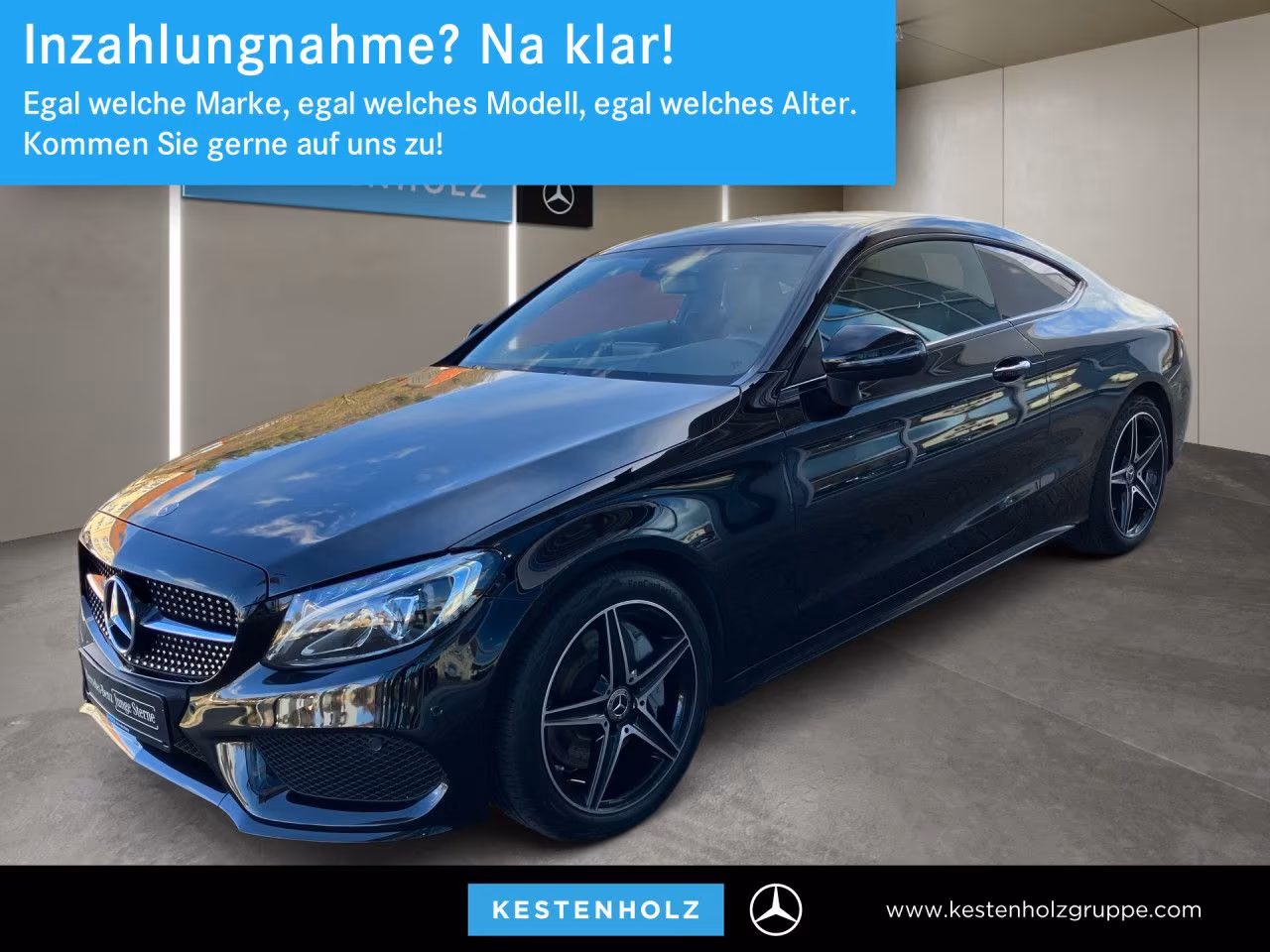 Mercedes-Benz C 250 Coupé AMG+NIGHT+NAVI+SHZ+TOTWNKL+AMBIENTE