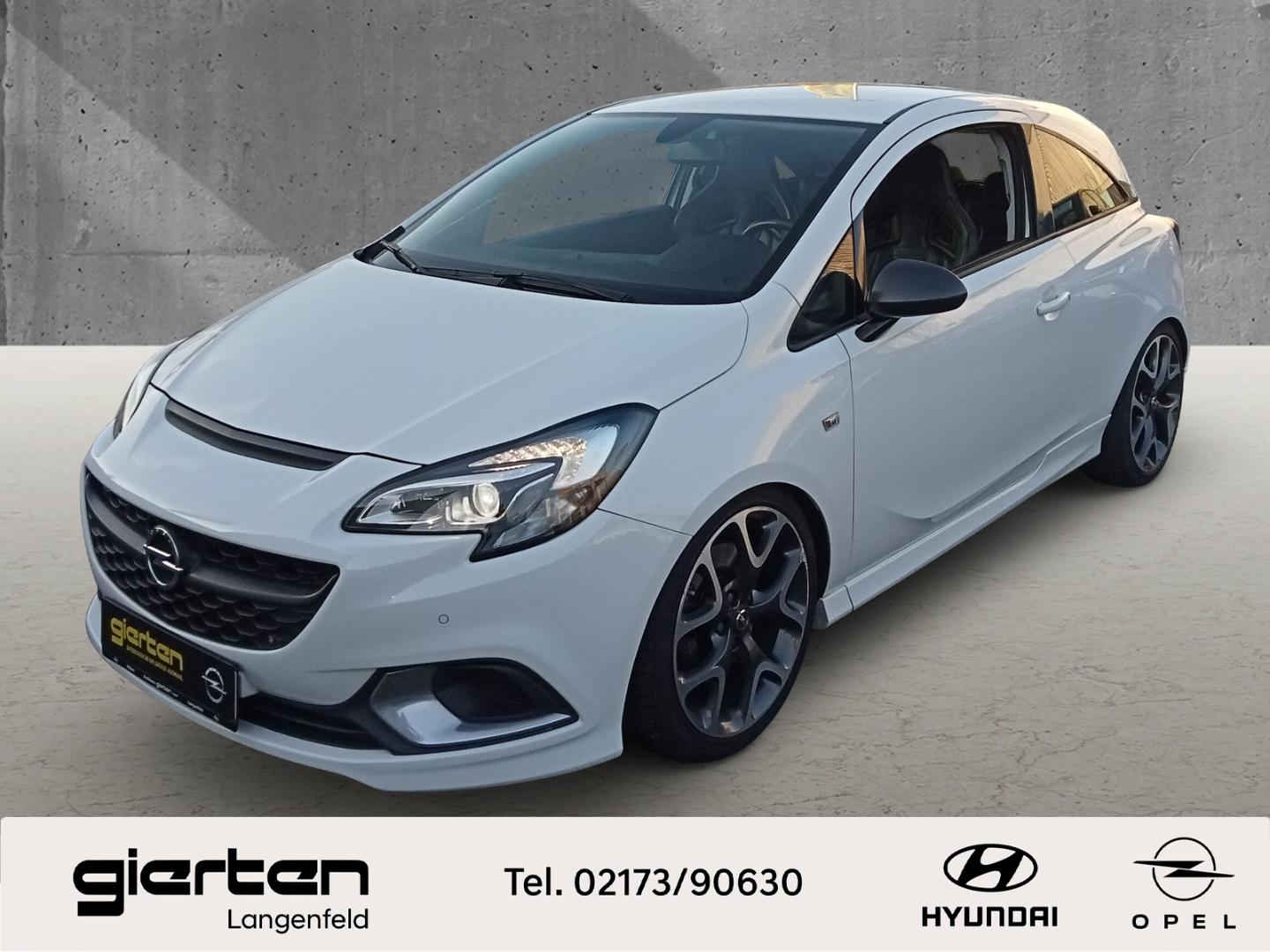 Opel Corsa E ''OPC'' mit Lederausstattung u. Klima-AT