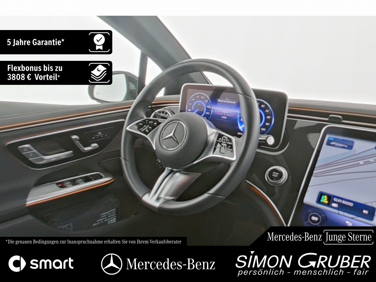 Fahrzeugabbildung Mercedes-Benz EQE 300 Electric Art Int/Ext Ambi+ Kamera LED
