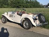 MG TD weiss, matching numbers - aus 1952: Roadster