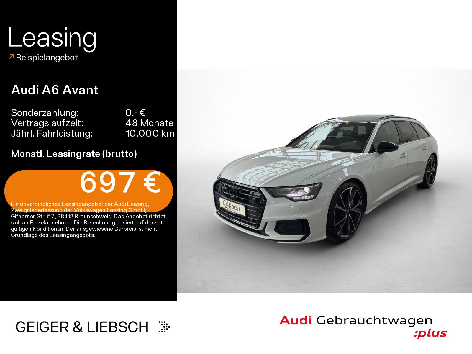 Audi A6 Avant 45 TDI quattro S-LINE*NAVI-PLUS*LED*HUD