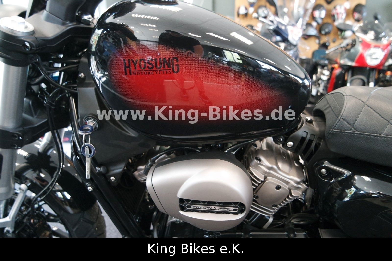 Fahrzeugabbildung Hyosung GV 125i S Aquila EVO ABS - Inkl.3 Jahre Garantie