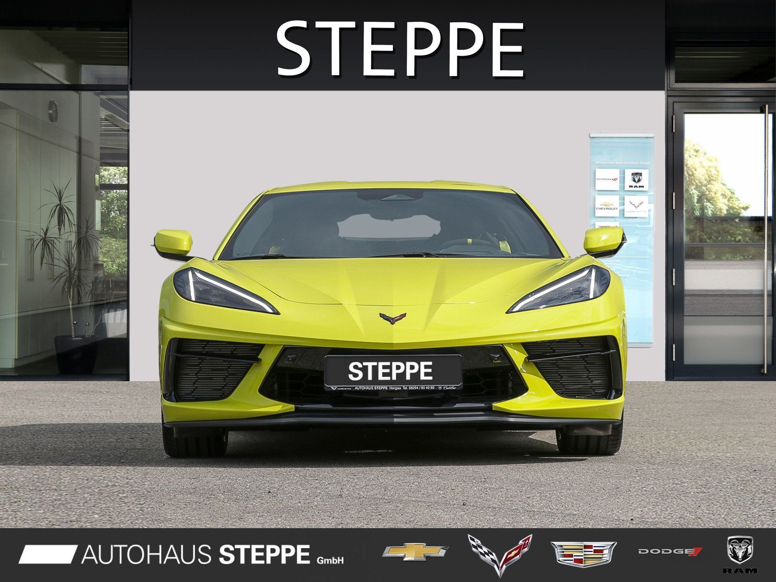 Corvette C8 Stingray Coupe 6,2 V8 3LT Europamodell STEPPE