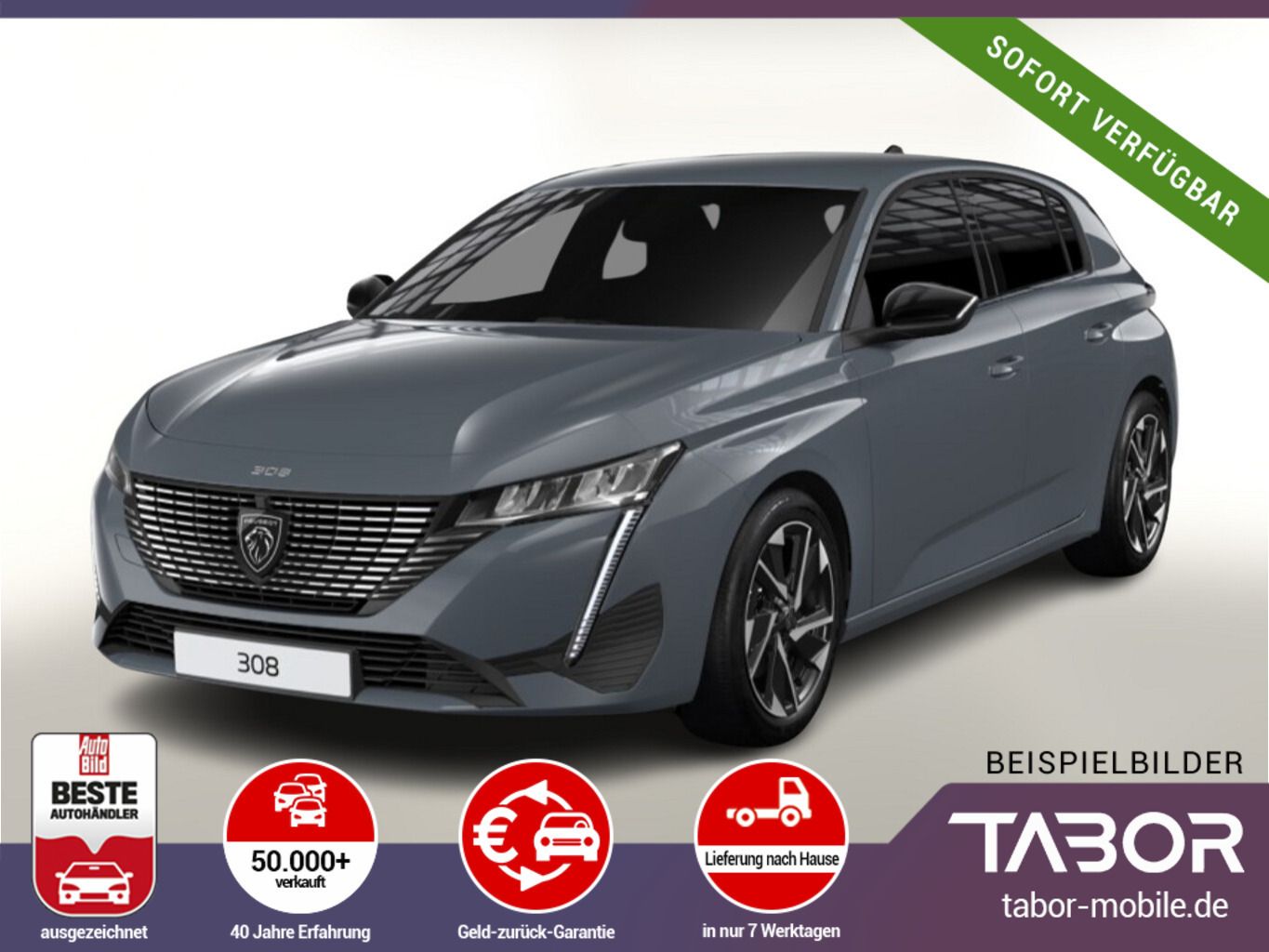 Peugeot 308 AT Allure Nav ACC Kam SHZ Keyl LHZ UVP-39%*