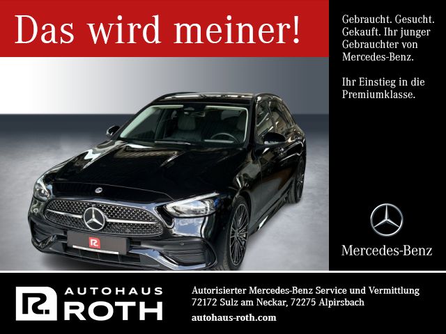 Mercedes-Benz C 220 d 4M T AMG Night AK Standheizung Distronic