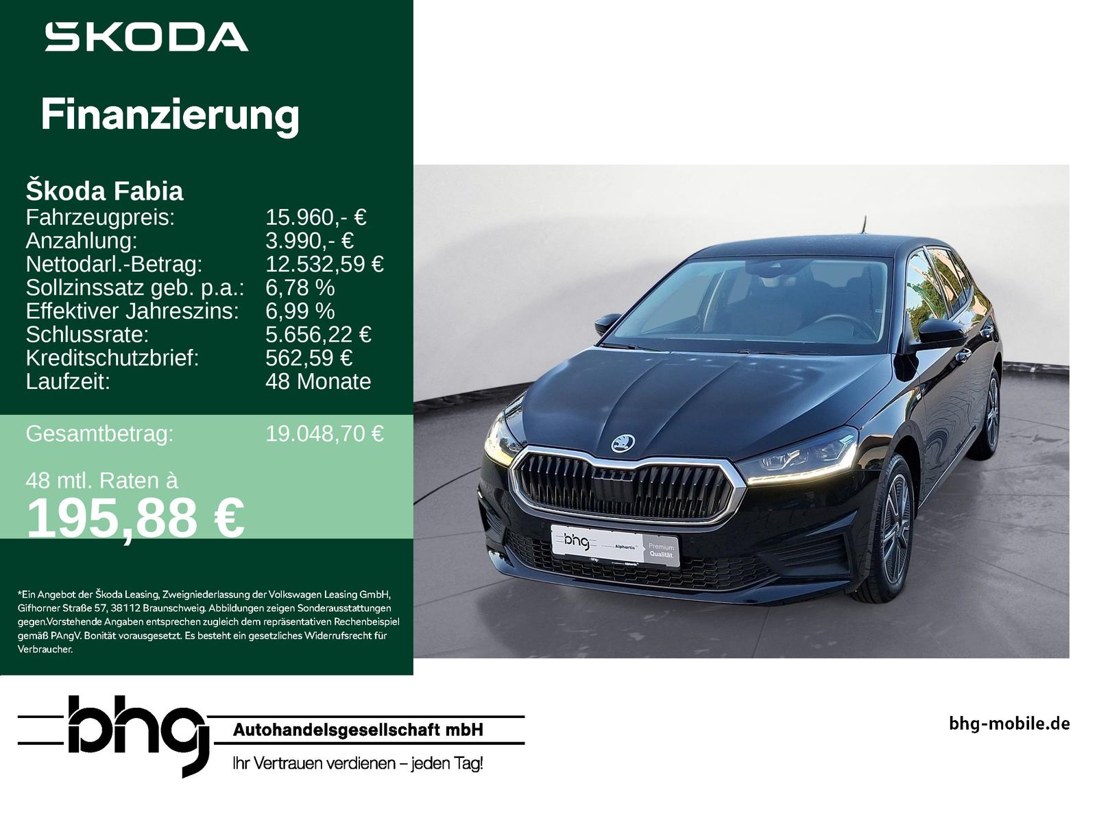 Skoda Fabia 1.0 TSI Tour