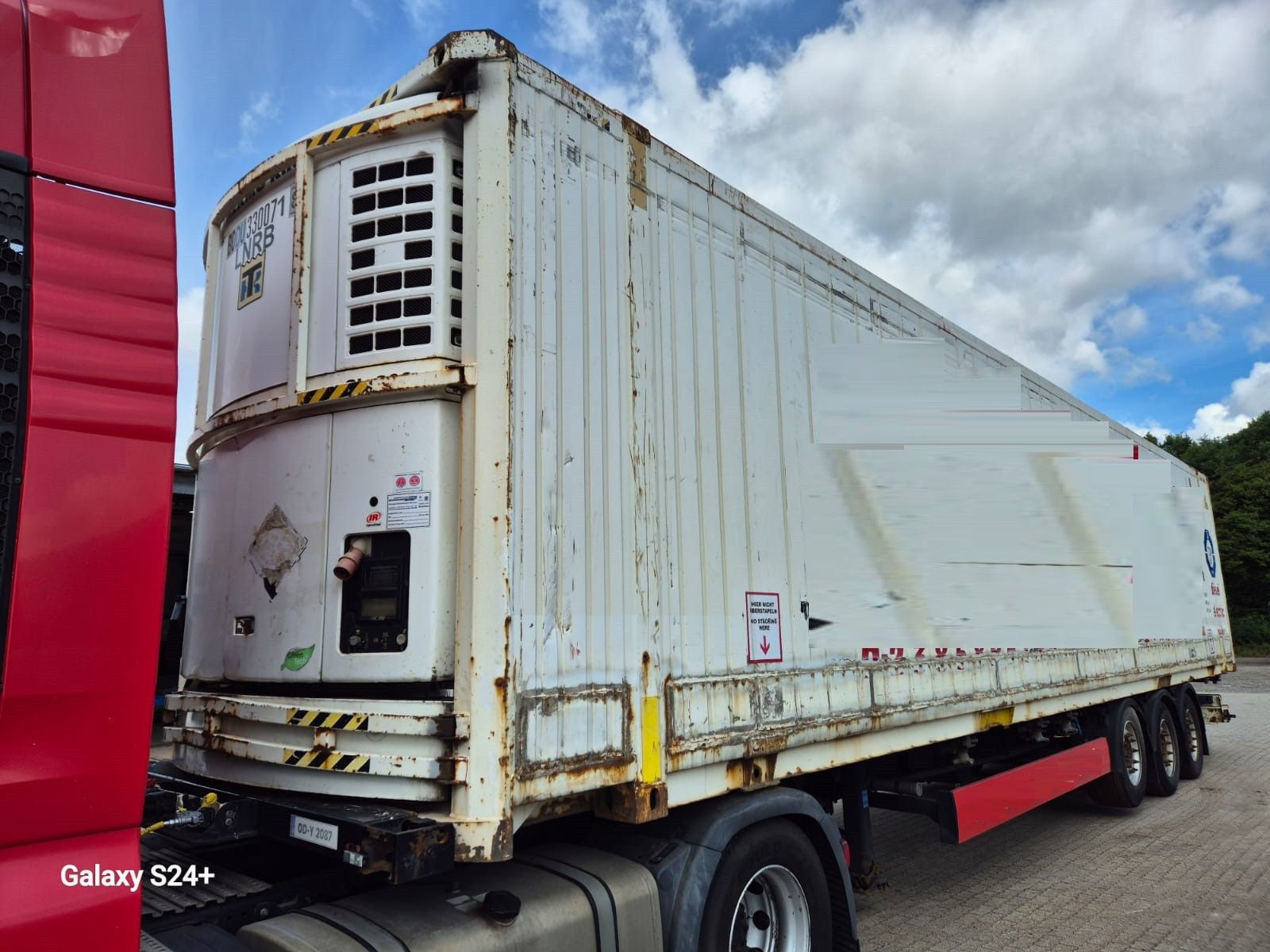 Krone Kühlcontainerchassis 45Fuß ThermoKing SL200e