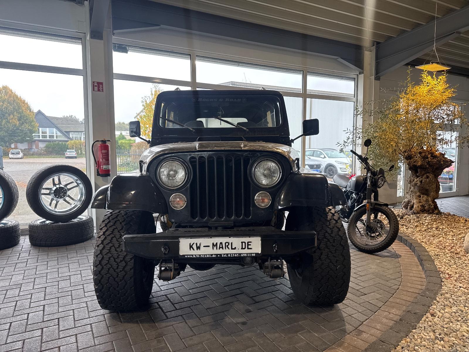 Jeep CJ 7 V8 Automatik 340 PS H-KENNZ Frame Off rest.