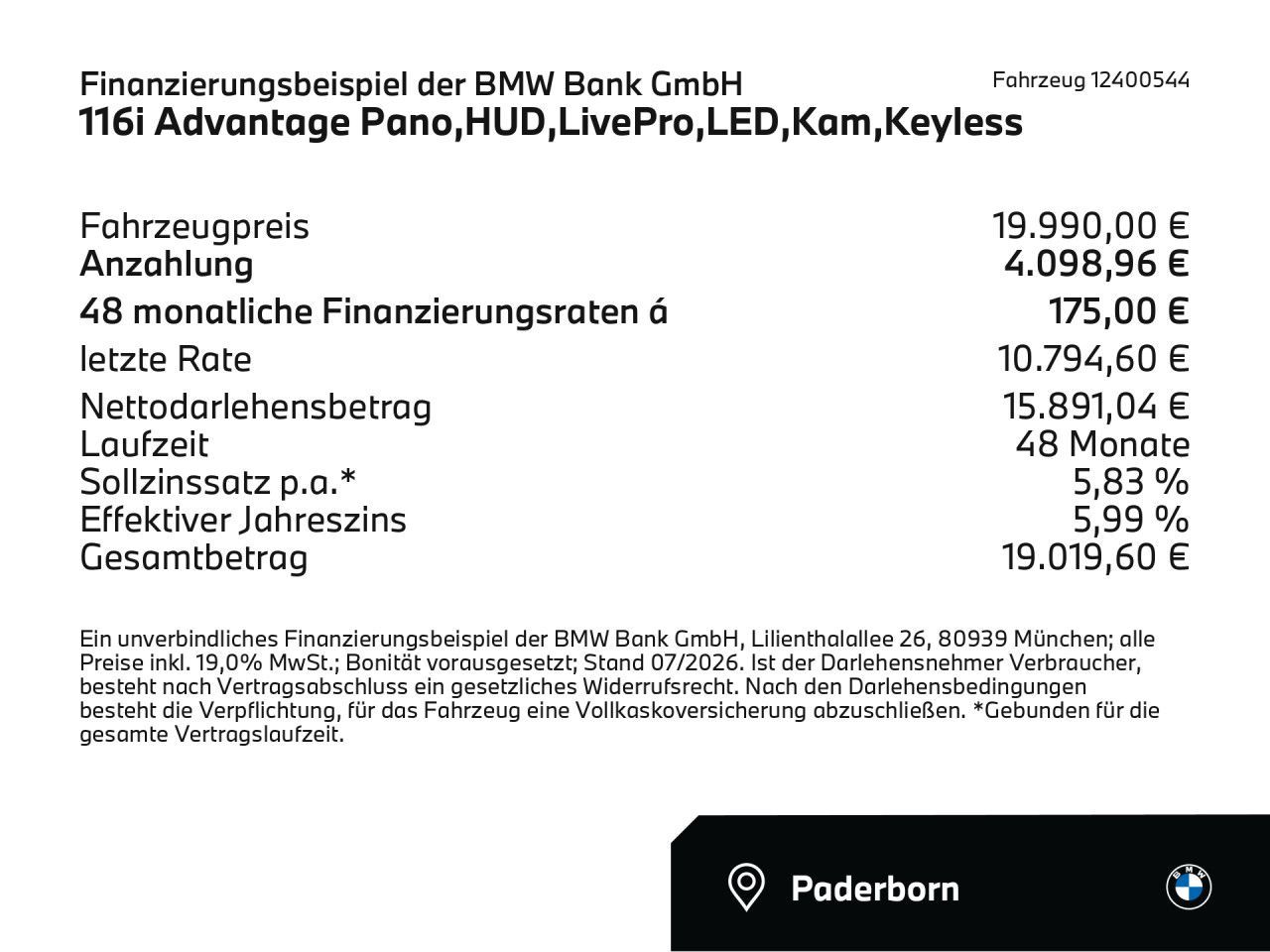 BMW 116 - Bild 2