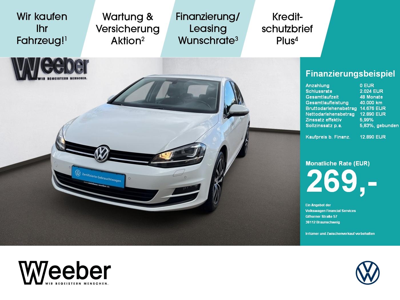 Volkswagen Golf Comfortline *NAVI*SHZ*PDC*17 ZOLL LM*