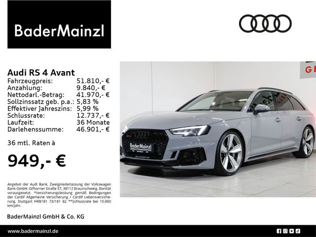 Audi RS 4 Avant tiptronic 280km/h B&O RS-Abgas Matrix