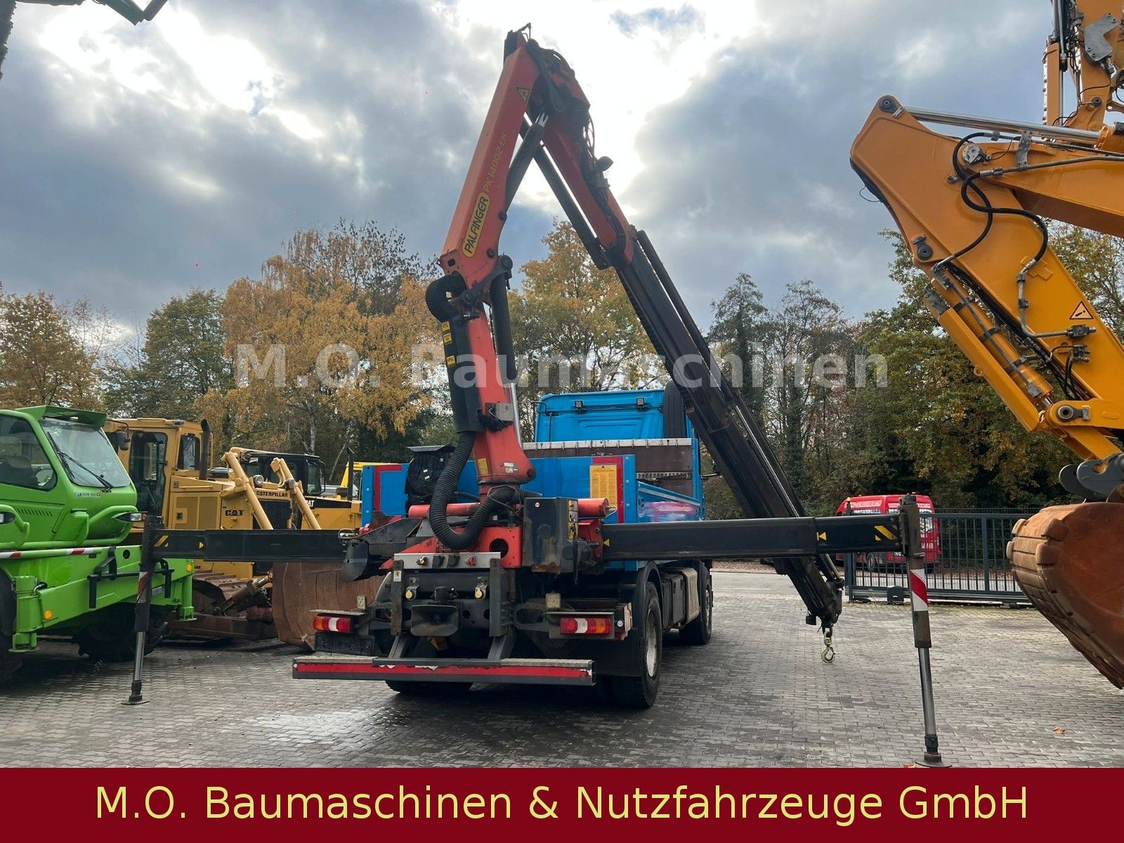 Fahrzeugabbildung Mercedes-Benz Arocs 2158 / Palfinger PK 14002